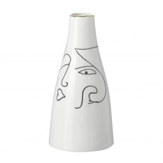 Collette Vase Ceramic White