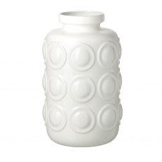 Orbit Vase Ceramic White