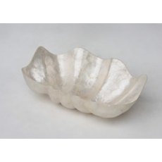 Pearl Capiz White Bowl