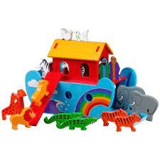 Lanka Kade Wooden Rainbow Ark Playset