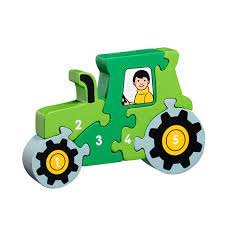 Lanka Kade Tractor 1-5 Wooden Jigsaw