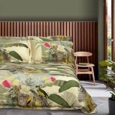 Timorous Beasties Merian Palm Green Bedding