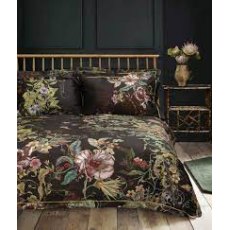 Timorous Beasties Botanica Charcoal Bedding