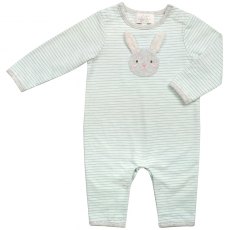 Applique Towelling Bunny Babygro