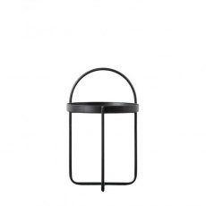 FAWDDWY Side Table Black