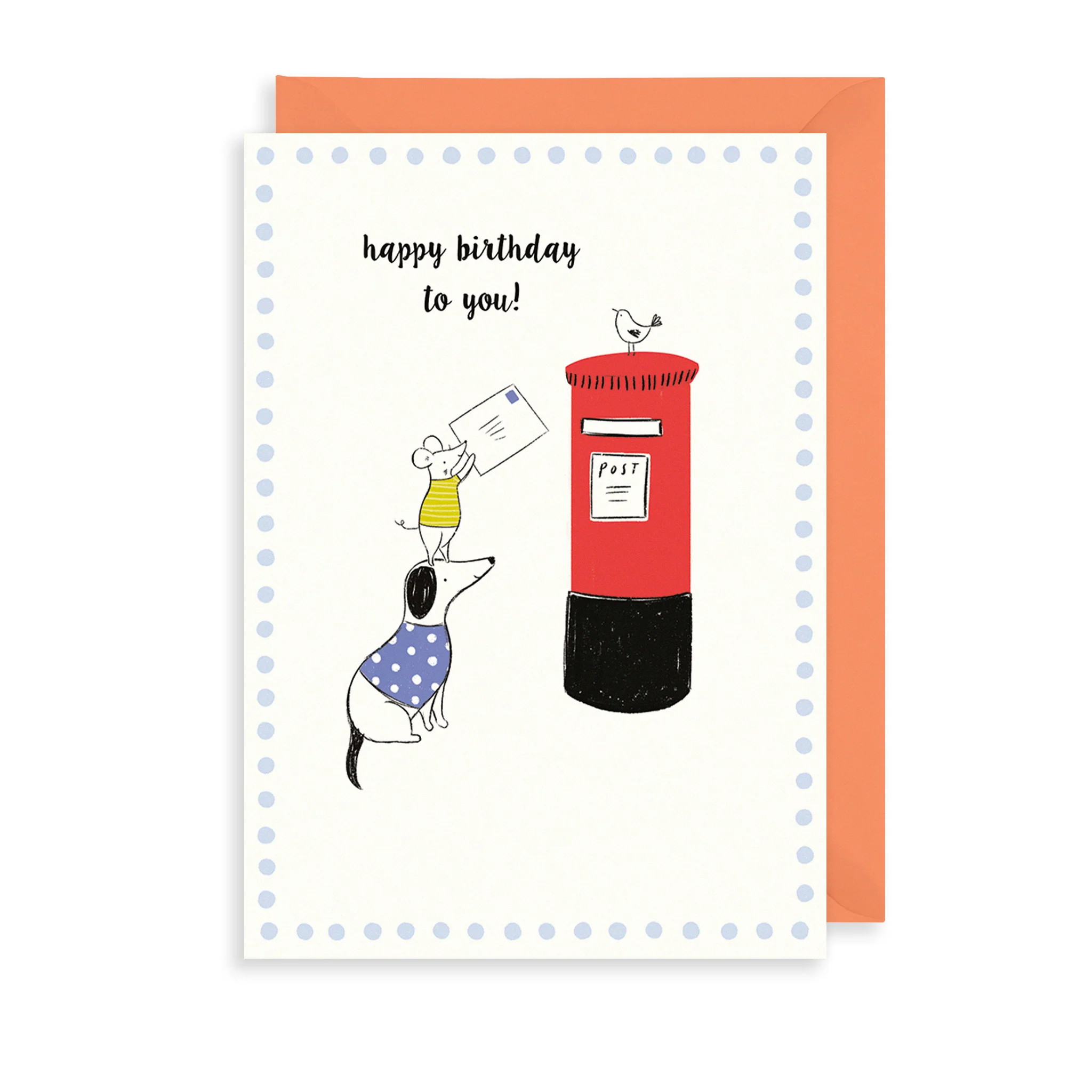 Call Me Frank Postbox Birthday Greetings Card
