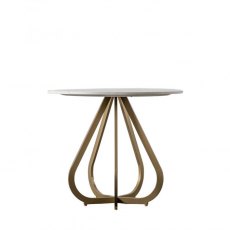 MOORGATE Dining Table Gold