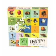 Vintage ABC Jigsaw Puzzle