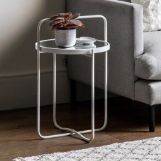 FAWLEY Side Table White