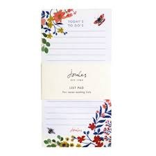 Joules List Pad