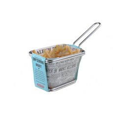 SS Chip Serving Basket Rectangular