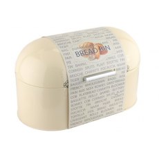 Bread Bin Metal Cream