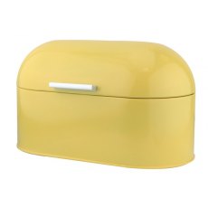 Bread Bin Metal Custard