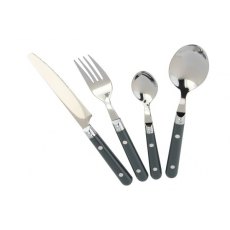 SS Cutlery Set 16pc Bistro Grey