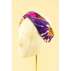 Orchid Elasticated Headband Denim