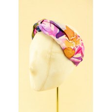 Powder Iris Elasticated Headband