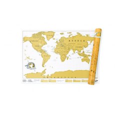 Scratch Map Personalised World Map Poster
