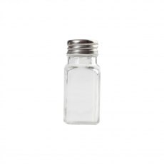 Square Glass Salt/Pepper Shaker