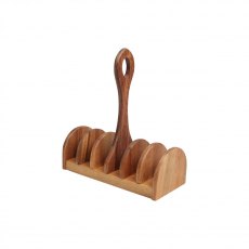 Baroque Toast Rack Rustic Acacia