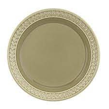 Botanic Garden Harmony Plate 8' Moss Green