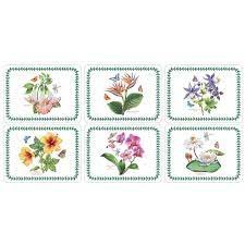 Exotic Botanic Garden Placemats S/6