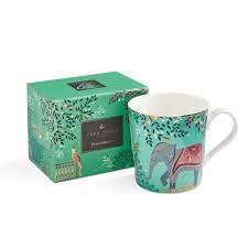 Sara Miller India Mug Elephant's Oasis Light Jade