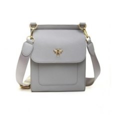 Grey Bloomsbury Cross Body Bag