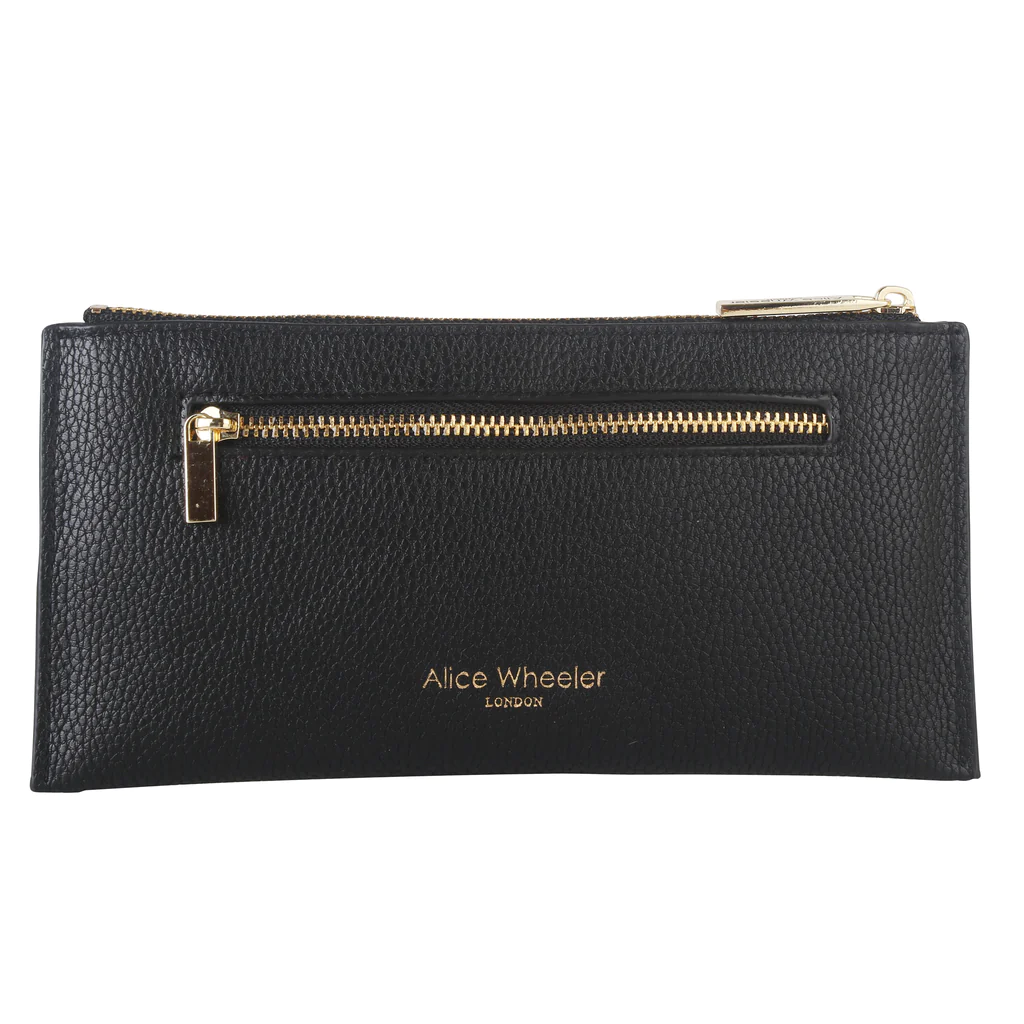 Alice Wheeler London Black Brunel Purse