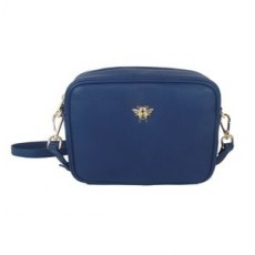 Navy Mayfair Camera Cross Body Bag