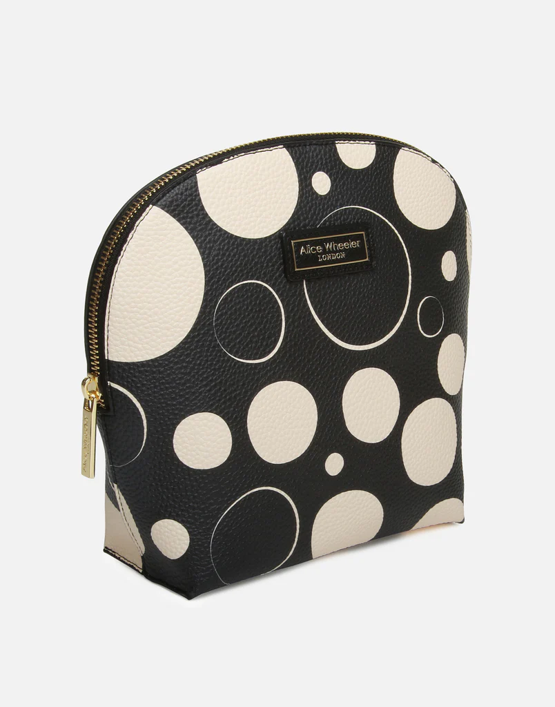 Alice Wheeler London Black Spot Make Up Case