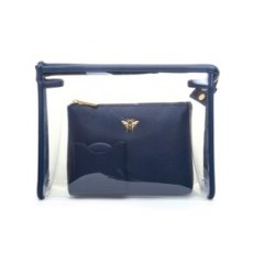 Alice Wheeler London Navy 3piece Beauty/Make Up Gift Set