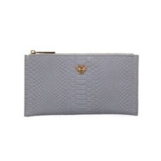 Grey Luxury Snake Print Brunel Purse