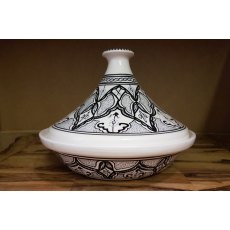 Autumn Design Black & White Tagine