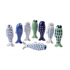 Assorted Fish Design Ceramic Light Pulls