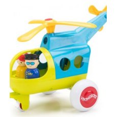 Classic Jumbo Helicopter With 2 Figures