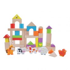 Jumini 50pcs Farm Building Block Set