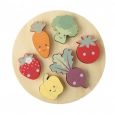 Orange Tree Toys Spring Garden Happy New Veggies Puzzle