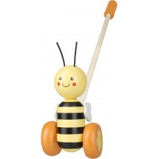 Orange Tree Toys Honey Bee Push Along