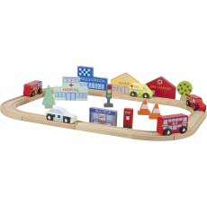 Orange Tree Toys Emergency Services Road Track