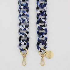 Shell Blue & White Chain