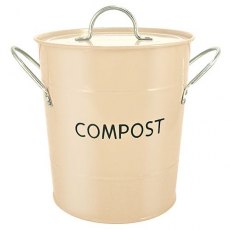 Buttercream Compost Pail