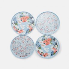 Joules Melamine Outdoor Dining Side Plate Set of 4