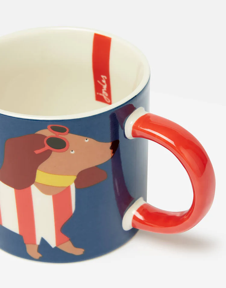 Joules Brightside Dachshund Cuppa Mug