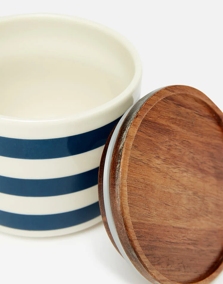 Joules Brightside Stripe Medium Storage Canister