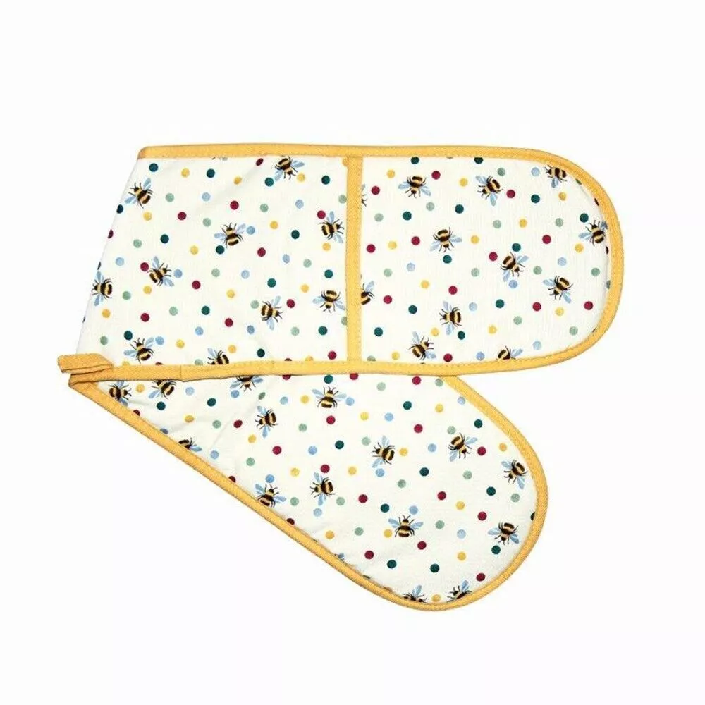 Emma Bridgewater Bumblebee & Small Polka Dot Oven Glove