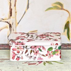 Emma Bridgewater Blossom Deep Rectangular Tin With Biscuits