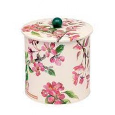 EB Blossom Biscuit Barrel With Biscuits