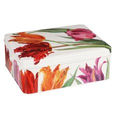 Emma Bridgewater Flowers Deep Rectangular With Biscuits