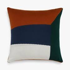 Cushion Cover Land Ink Ginger With Filler