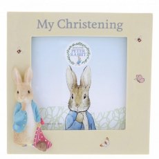 Peter Rabbit Christening Photo Frame